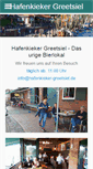 Mobile Screenshot of hafenkieker-greetsiel.de