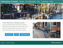 Tablet Screenshot of hafenkieker-greetsiel.de